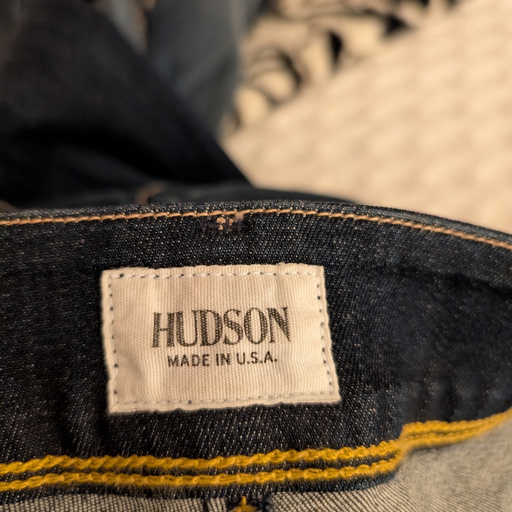 Hudson Jeans Women's Dark Indigo Skinny Jeans - Picture 9 of 10